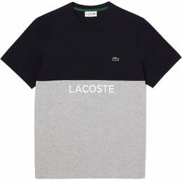Lacoste: Тёмная футболка 