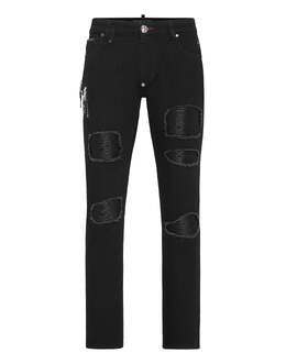 Philipp Plein: Джинсовые брюки  Rock