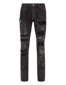 Philipp Plein: Джинсовые брюки  Rock