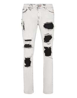 Philipp Plein: Джинсовые брюки  Rock