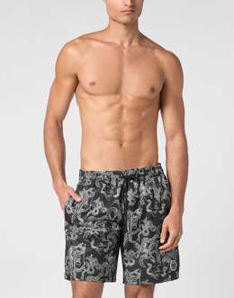 Philipp Plein: Чёрные шорты 