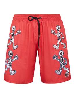 Philipp Plein: Красные шорты 
