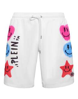 Philipp Plein: Белые шорты 