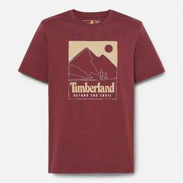 Timberland: Футболка с принтом 