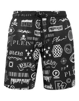 Philipp Plein: Чёрные шорты 