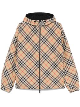 Burberry: Бежевая куртка 