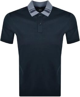 Hugo Boss: Тёмная рубашка 