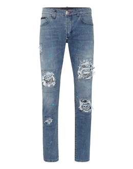 Philipp Plein: Джинсовые брюки 