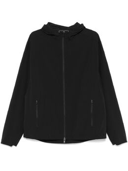 Y-3: Чёрное пальто 