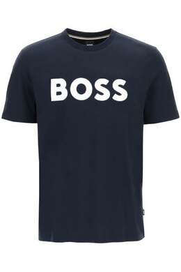 BOSS: Футболка с принтом 