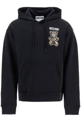 Moschino: Толстовка  Teddy Bear с капюшоном