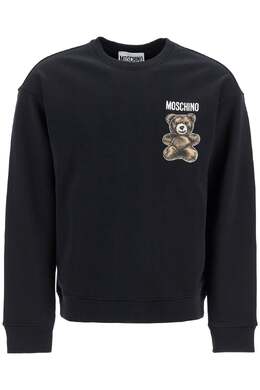 Moschino: Чёрная футболка  Teddy Bear