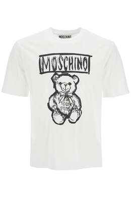 Moschino: Футболка  Teddy Bear с принтом