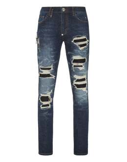 Philipp Plein: Джинсовые брюки  Rock