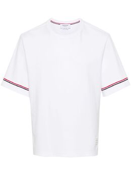 Thom Browne: Белая футболка 