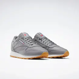 Reebok Classic: Серые кроссовки 
