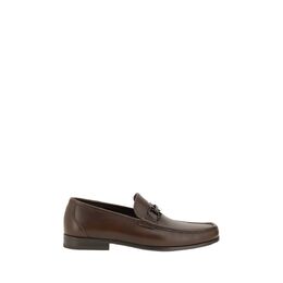 Salvatore Ferragamo: Коричневые туфли  Gancini