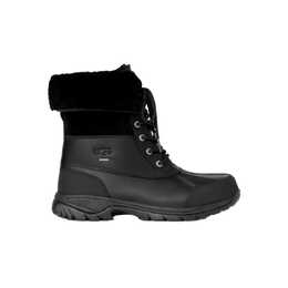UGG: Чёрные ботинки 