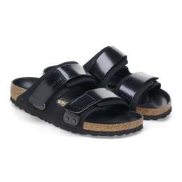 Birkenstock: Чёрные сандалии 