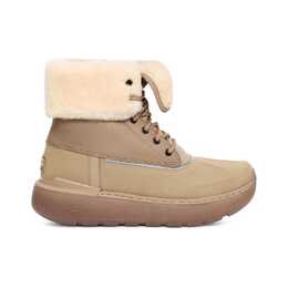UGG: Бежевые ботинки 
