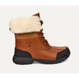 UGG: Коричневые ботинки 