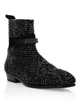 Philipp Plein: Чёрные ботинки 