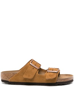 Birkenstock: Коричневые сандалии 