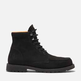 Timberland: Чёрные ботинки 