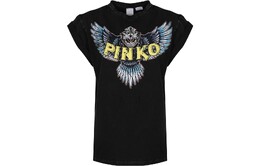Pinko: Чёрная футболка 