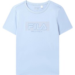 Fila: Голубая футболка 