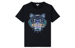 Kenzo: Чёрная футболка 