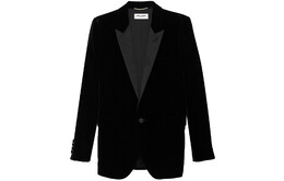 Saint Laurent: Чёрная куртка 