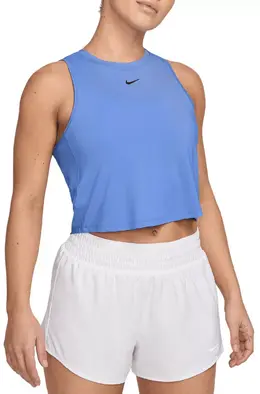 Nike: Короткая майка  Dri FIT