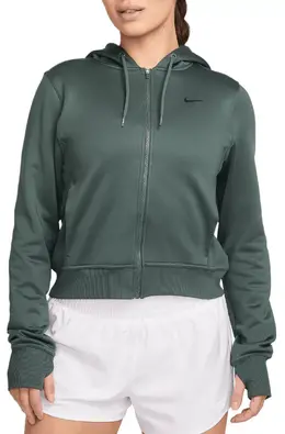 Nike: Толстовка  Therma на молнии