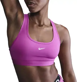 Nike: Светлый бюстгальтер  Swoosh