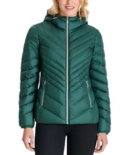MICHAEL Michael Kors: Зелёное пальто 