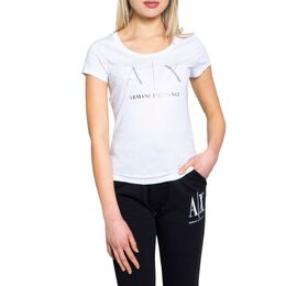 Armani Exchange: Хлопковый топ 