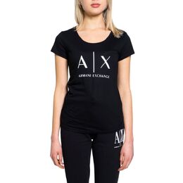 Armani Exchange: Хлопковый топ 
