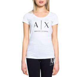 Armani Exchange: Хлопковый топ 