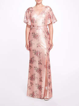 Marchesa Notte Bridesmaids: Красное платье 