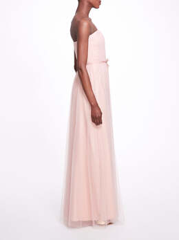 Marchesa Notte Bridesmaids: Красное платье 