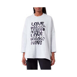 LOVE MOSCHINO: Хлопковый свитер 
