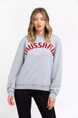 Trussardi: Хлопковый свитер 