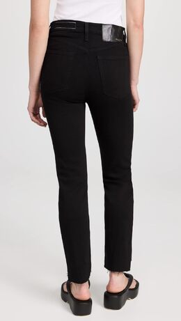 rag & bone: Джинсы стрейч 