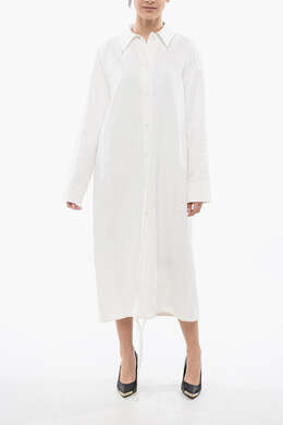 Jil Sander: Белое платье 