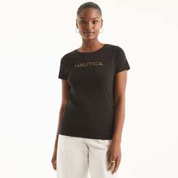 Nautica: Чёрная футболка 