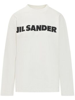 Jil Sander: Белая футболка 