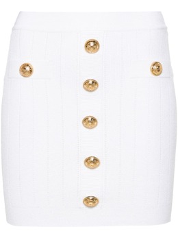 Balmain: Белая юбка 
