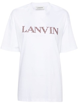 Lanvin: Белая футболка 