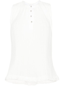 Lanvin: Белый топ 